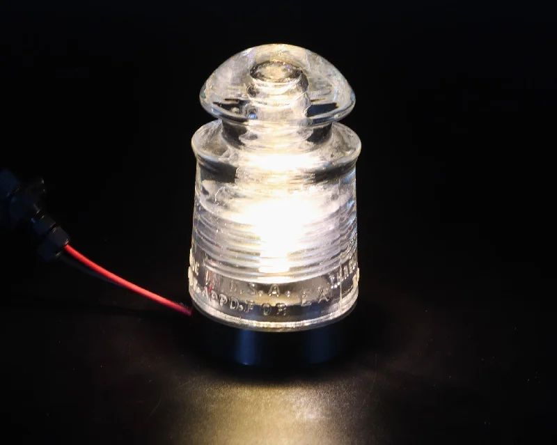 Adjustable Industrial Lighting for Flexible IlluminationLow Voltage LED Landscape Light,12V Lamp Base for "PYREX C17" Glass Insulators Adjustable Industrial Lighting for Flexible IlluminationLow Voltage LED Landscape Light,12V Lamp Base for "PYREX C17" Glass Insulators