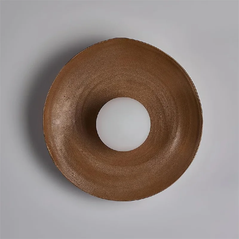 Brown & White