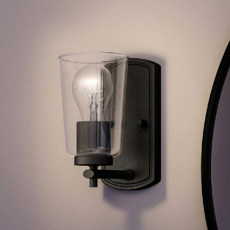 Adjustable Industrial Lighting for Flexible IlluminationUHP4154 Traditional Wall Sconce 7.75''H x 4.5''W, Midnight Black Finish, Esperance Collection Adjustable Industrial Lighting for Flexible IlluminationUHP4154 Traditional Wall Sconce 7.75''H x 4.5''W, Midnight Black Finish, Esperance Collection