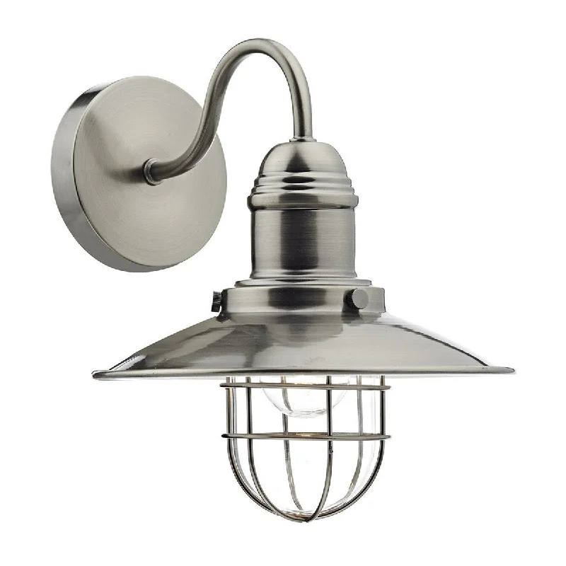 bohemian wall lamps with colorful glass for an eclectic hallwayCanary Wharf Antique Chrome Wall Light - ID 6314 bohemian wall lamps with colorful glass for an eclectic hallwayCanary Wharf Antique Chrome Wall Light - ID 6314