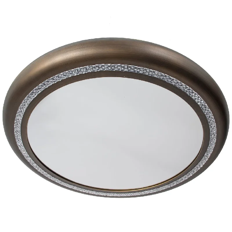 Gold Ring Statement Large LED Hanging Light