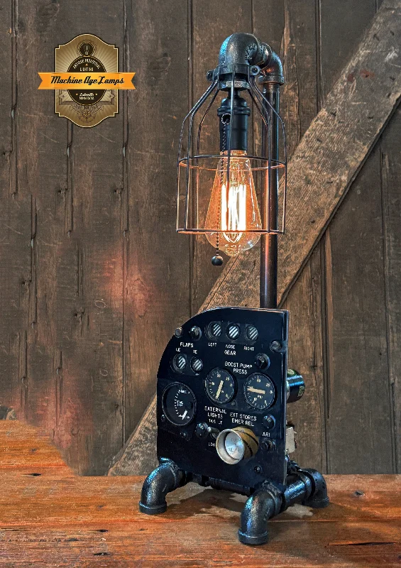 Industrial Lighting for Chemical PlantsSteampunk Aviation / Military / Instrument Panel Airplane / F-4 Phantom Cockpit Landing Gear & Flaps Instrument Sub Panel / Lamp #4412 Industrial Lighting for Chemical PlantsSteampunk Aviation / Military / Instrument Panel Airplane / F-4 Phantom Cockpit Landing Gear & Flaps Instrument Sub Panel / Lamp #4412