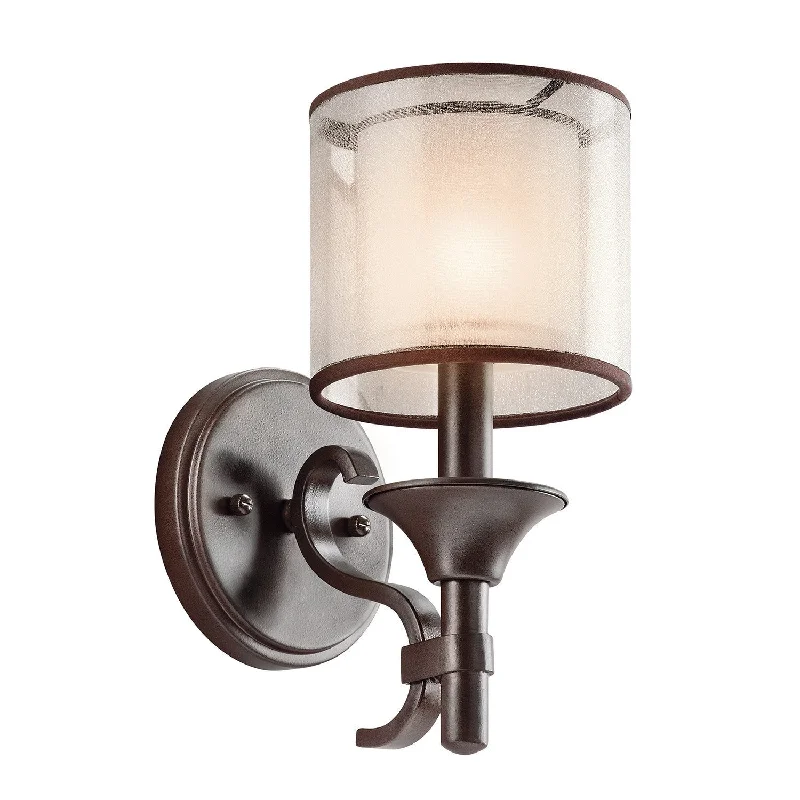 asian - inspired wall lamps with bamboo or paper shades for a zen - like Anerley Bronze Wall Light with Double Shade - ID 7273 asian - inspired wall lamps with bamboo or paper shades for a zen - like Anerley Bronze Wall Light with Double Shade - ID 7273