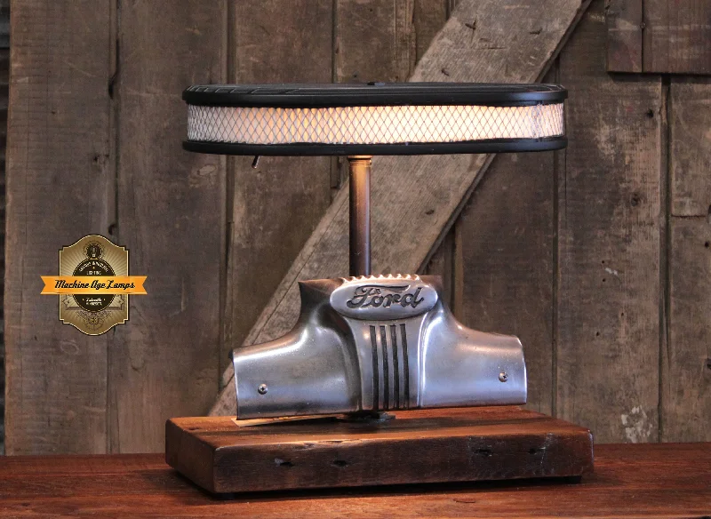 High - Bay LED Industrial Lighting for WarehousesSteampunk Industrial / Antique 1948 Ford Truck Emblem / Automotive / Lamp #4499 High - Bay LED Industrial Lighting for WarehousesSteampunk Industrial / Antique 1948 Ford Truck Emblem / Automotive / Lamp #4499