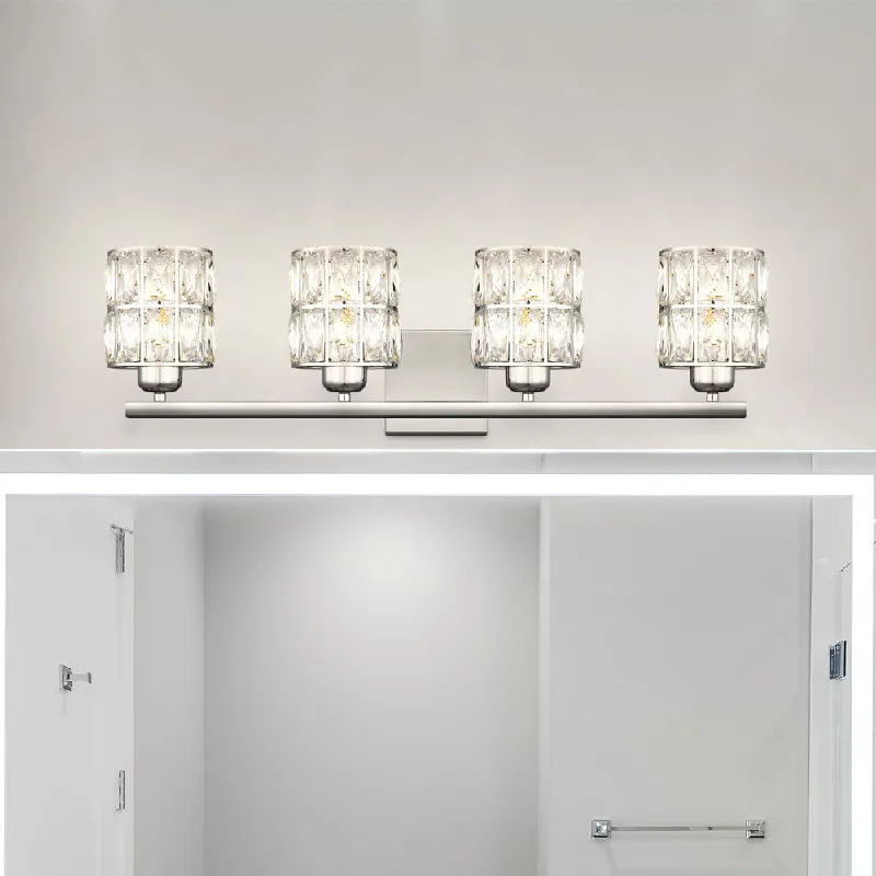 Explosion - Proof Industrial Lighting for Hazardous LocationsUQL4762 Cosmopolitan Indoor Bath Light, 8.00''H x 29.50''W x 6.25''D, Polished Chrome Finish, Casselton Collection Explosion - Proof Industrial Lighting for Hazardous LocationsUQL4762 Cosmopolitan Indoor Bath Light, 8.00''H x 29.50''W x 6.25''D, Polished Chrome Finish, Casselton Collection