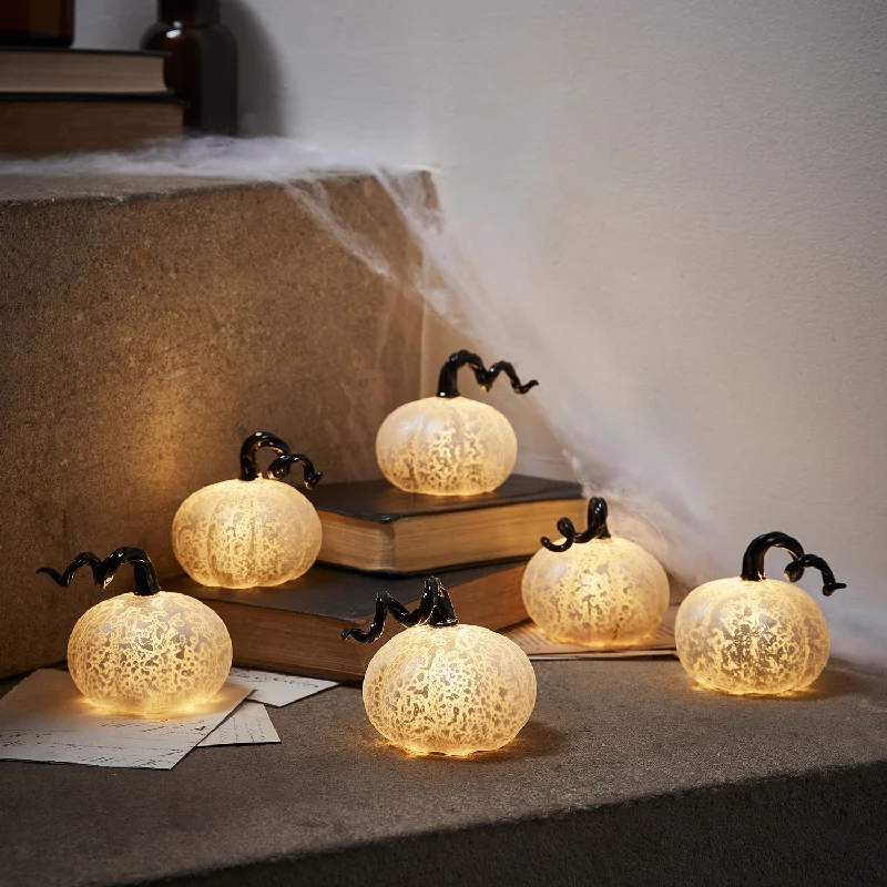 Waterproof String Lights for Patio Decor6 Mini Antique Silver Light Up Pumpkin Decorations Waterproof String Lights for Patio Decor6 Mini Antique Silver Light Up Pumpkin Decorations