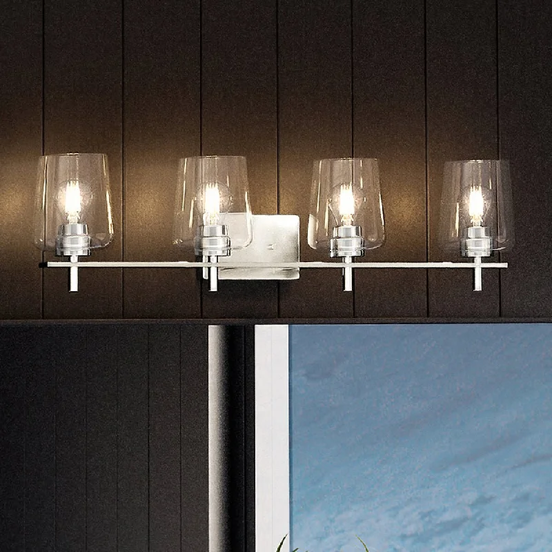 Explosion - Proof Industrial Lighting for Hazardous LocationsUHP4203 New Traditional Bath Light 8.5''H x 34''W, Brushed Nickel Finish, Swan-Hill Collection Explosion - Proof Industrial Lighting for Hazardous LocationsUHP4203 New Traditional Bath Light 8.5''H x 34''W, Brushed Nickel Finish, Swan-Hill Collection