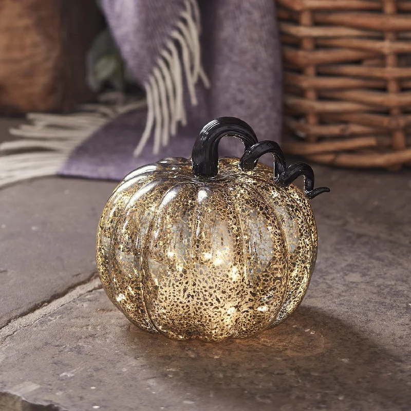 String Lights for Porch LightingMercury Black Light Up Pumpkin Decoration