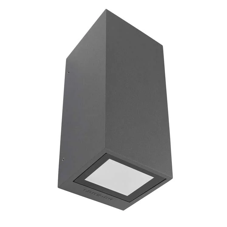 metal wall lamps with a matte black finish for a sleek and modern lookStockwell Matt Aluminium Dark Grey Up/Down Outdoor Wall Light - ID 8781 metal wall lamps with a matte black finish for a sleek and modern lookStockwell Matt Aluminium Dark Grey Up/Down Outdoor Wall Light - ID 8781