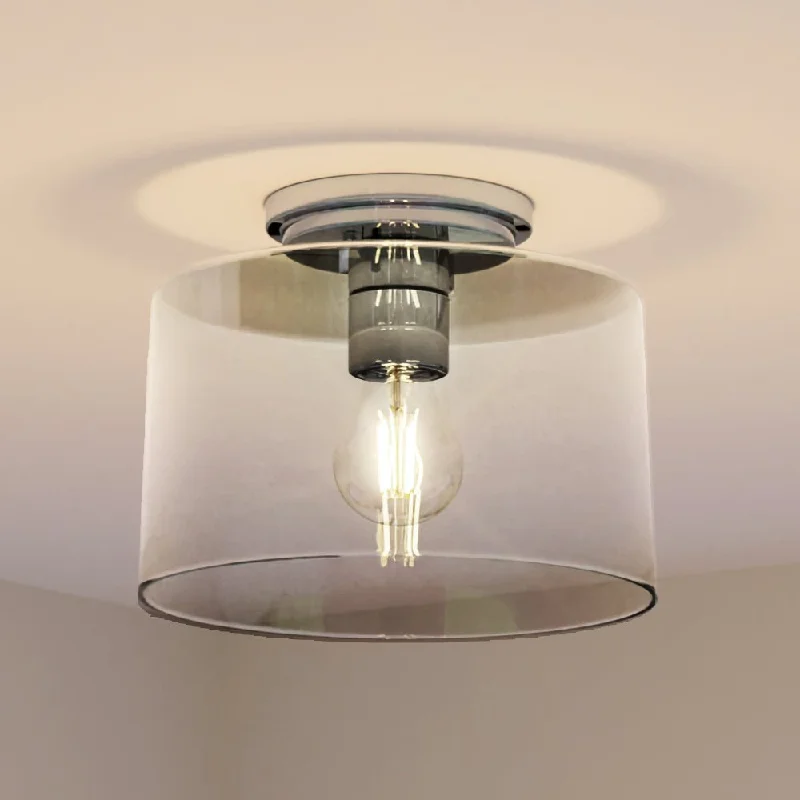 Explosion - Proof Industrial Lighting for Hazardous LocationsUHP4161 Traditional Ceiling Light 7.375''H x 8.625''W, Polished Nickel Finish, Esperance Collection Explosion - Proof Industrial Lighting for Hazardous LocationsUHP4161 Traditional Ceiling Light 7.375''H x 8.625''W, Polished Nickel Finish, Esperance Collection