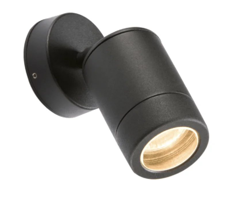 industrial style wall lamps with exposed bulbs for urban loftsAluminium Black Powder-Coated GU10 Adjustable Outdoor Wall Light - ID 5474 industrial style wall lamps with exposed bulbs for urban loftsAluminium Black Powder-Coated GU10 Adjustable Outdoor Wall Light - ID 5474