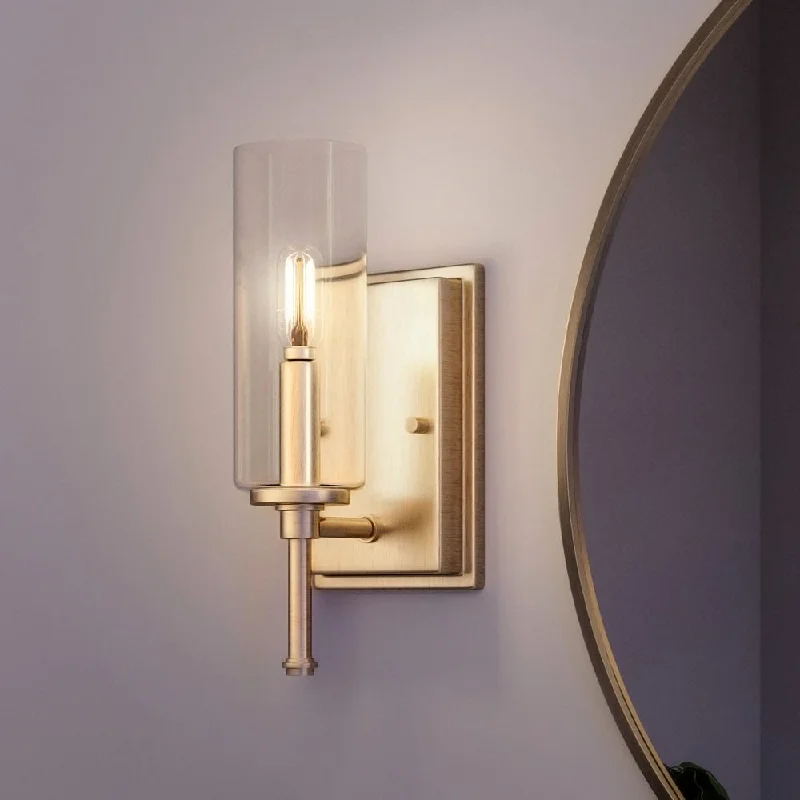 Industrial Lighting for Woodworking FactoriesUHP4224 Contemporary Wall Sconce 11.5''H x 4.75''W, Olde Brass Finish, Parkes Collection Industrial Lighting for Woodworking FactoriesUHP4224 Contemporary Wall Sconce 11.5''H x 4.75''W, Olde Brass Finish, Parkes Collection