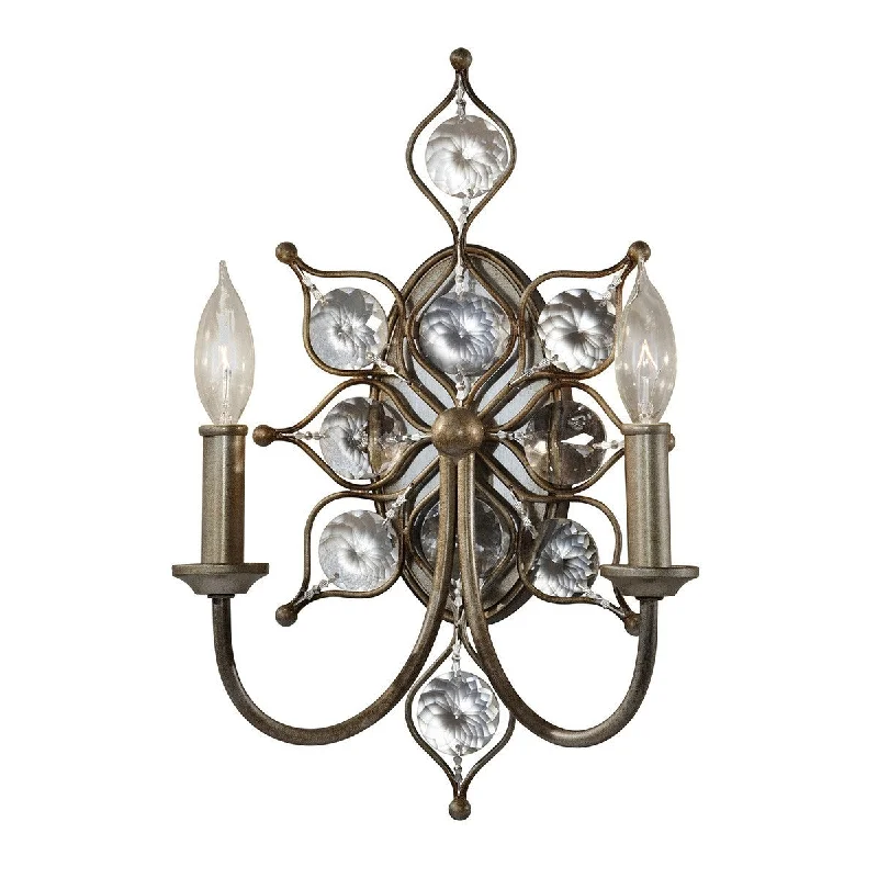 glass wall lamps with frosted glass for soft, diffused lightLeyton Burnished Silver and Crystal Wall Light - ID 7286 glass wall lamps with frosted glass for soft, diffused lightLeyton Burnished Silver and Crystal Wall Light - ID 7286