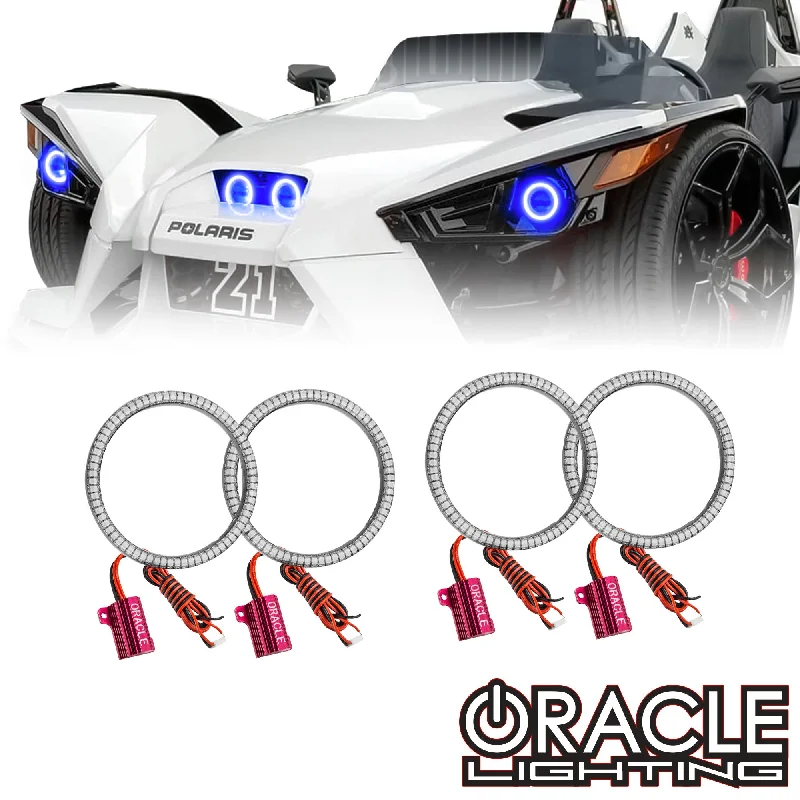 ORACLE Lighting 2015-2019 Polaris Slingshot Surface Mount LED Headlight Halo Kit