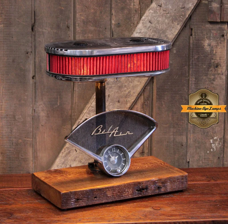 Color - Tunable Industrial Lighting for Special ApplicationsSteampunk Industrial / Antique 1956 56 Chevy Bel Air / Automotive / Lamp #4498 Color - Tunable Industrial Lighting for Special ApplicationsSteampunk Industrial / Antique 1956 56 Chevy Bel Air / Automotive / Lamp #4498