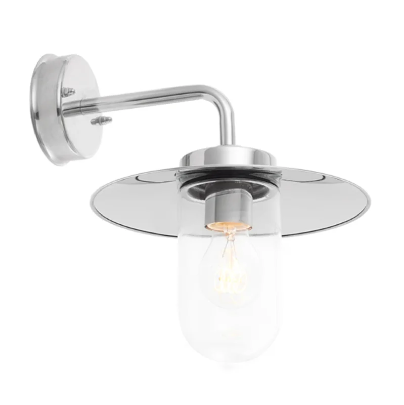 mid - century modern wall lamps with iconic shapes for a stylish studyPolished Stainless Steel Exterior Wall Light - ID 9659 mid - century modern wall lamps with iconic shapes for a stylish studyPolished Stainless Steel Exterior Wall Light - ID 9659