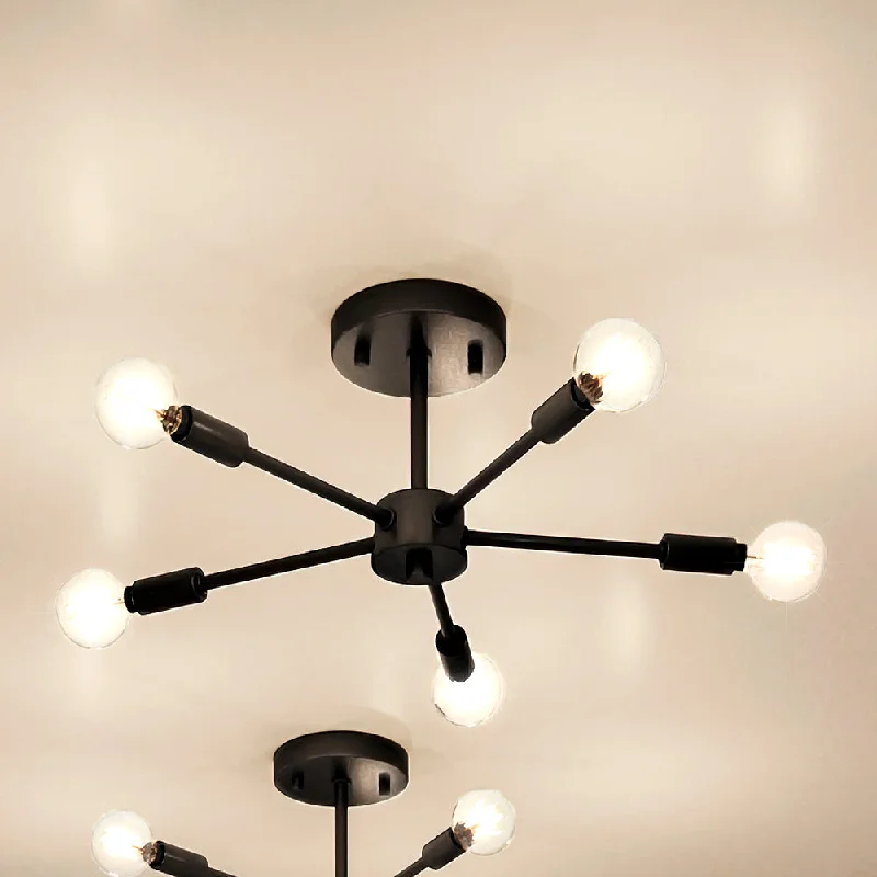 Explosion - Proof Industrial Lighting for Hazardous LocationsUHP4348 Mid-Century Modern Ceiling Light 5.625''H x 16''W, Midnight Black Finish, Albuquerque Collection Explosion - Proof Industrial Lighting for Hazardous LocationsUHP4348 Mid-Century Modern Ceiling Light 5.625''H x 16''W, Midnight Black Finish, Albuquerque Collection