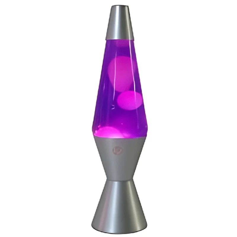 LED Lava Lamps with Energy - Saving FeaturesLava Lamp Diamond Motion Large 37cm - Purple White