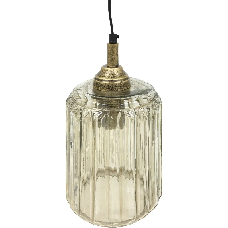 Urban Copper Small/Large Lustre Glass Pendant