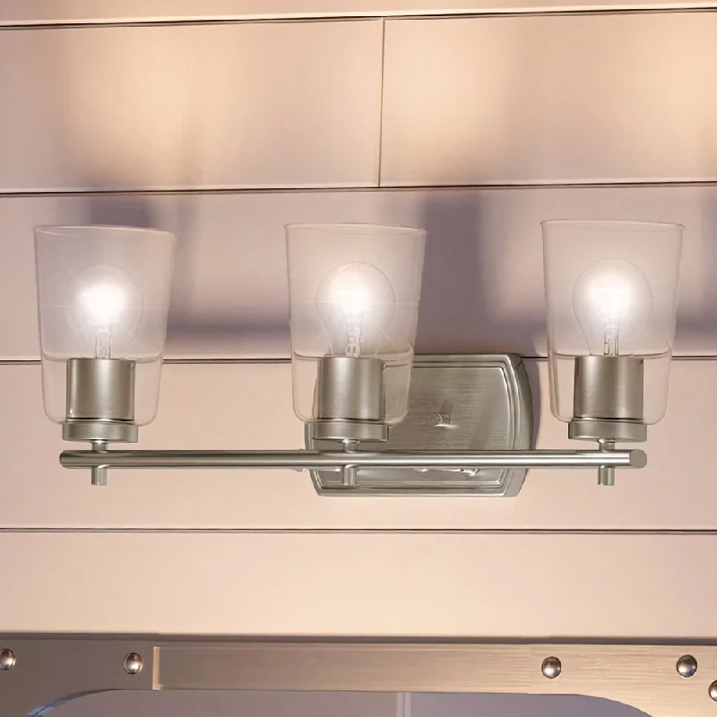 Industrial Area Lighting for Large Open SpacesUHP4142 Traditional Bath Light 7.625''H x 23''W, Brushed Nickel Finish, Esperance Collection Industrial Area Lighting for Large Open SpacesUHP4142 Traditional Bath Light 7.625''H x 23''W, Brushed Nickel Finish, Esperance Collection