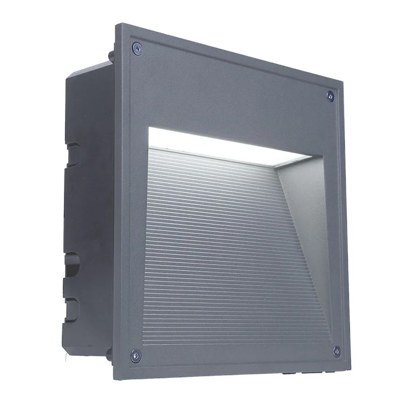 String Lights for Outdoor Dining AreasWestgate Commercial Large Wall/Step Lights, 25W, 3000K, Led Outdoor Light - Graphite