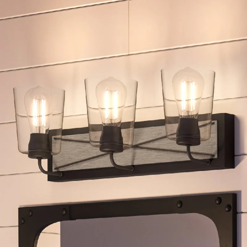 Industrial Exit Sign Lighting for Quick EvacuationUHP3904 Farmhouse Bath Light 8.25''H x 24.75''W, Charcoal Finish, Berkeley Collection Industrial Exit Sign Lighting for Quick EvacuationUHP3904 Farmhouse Bath Light 8.25''H x 24.75''W, Charcoal Finish, Berkeley Collection