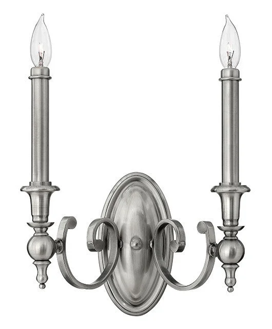metal wall lamps with a matte black finish for a sleek and modern lookRickmansworth Antique Nickel 2 Lamp Wall Light - ID5857 metal wall lamps with a matte black finish for a sleek and modern lookRickmansworth Antique Nickel 2 Lamp Wall Light - ID5857