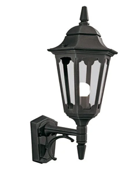 asian - inspired wall lamps with bamboo or paper shades for a zen - like Regent Black Outdoor Up Wall Lantern - ID 5723 asian - inspired wall lamps with bamboo or paper shades for a zen - like Regent Black Outdoor Up Wall Lantern - ID 5723