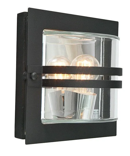 asian - inspired wall lamps with bamboo or paper shades for a zen - like Applegarth Clear Glass Outdoor Wall Light - Colour Options asian - inspired wall lamps with bamboo or paper shades for a zen - like Applegarth Clear Glass Outdoor Wall Light - Colour Options