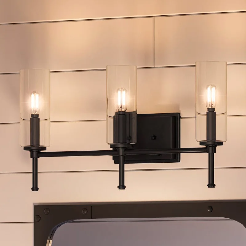 Adjustable Industrial Lighting for Flexible IlluminationUHP4230 Contemporary Bath Light 11.5''H x 22.125''W, Midnight Black Finish, Parkes Collection Adjustable Industrial Lighting for Flexible IlluminationUHP4230 Contemporary Bath Light 11.5''H x 22.125''W, Midnight Black Finish, Parkes Collection