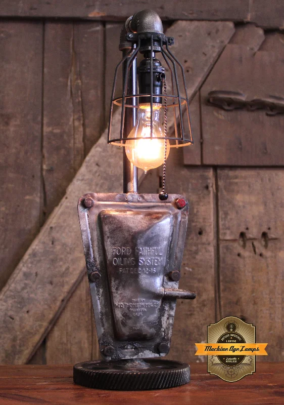 Industrial Lighting for Automotive Manufacturing PlantsSteampunk Industrial / Antique 1920's Ford Model T / Automotive / Lamp #4342 Industrial Lighting for Automotive Manufacturing PlantsSteampunk Industrial / Antique 1920's Ford Model T / Automotive / Lamp #4342