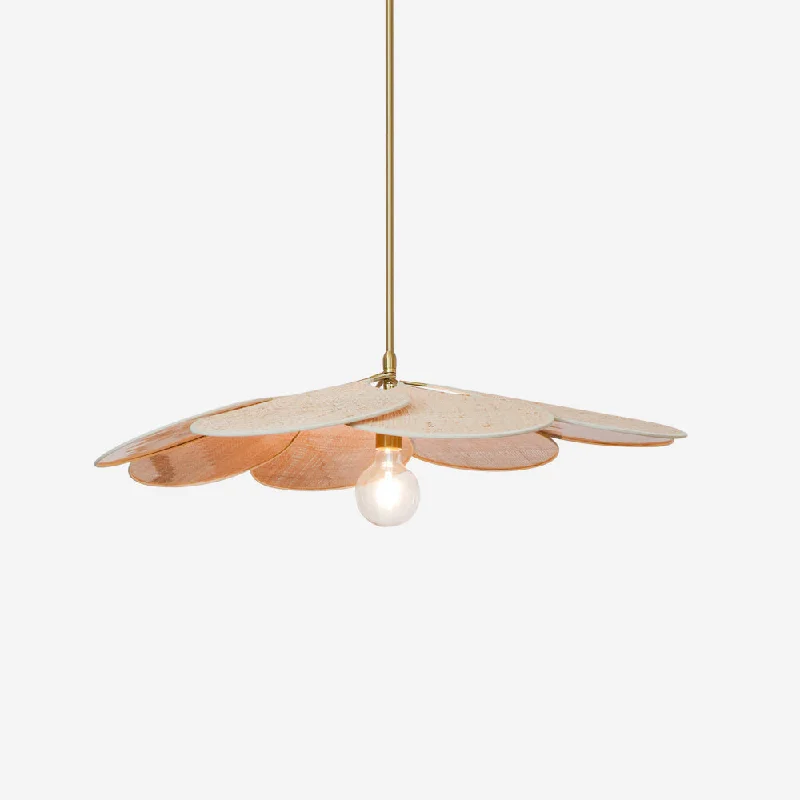 Retro Lava Lamps Inspired by 70s Decor StylesTory Bloom Rattan Pendant Lamp