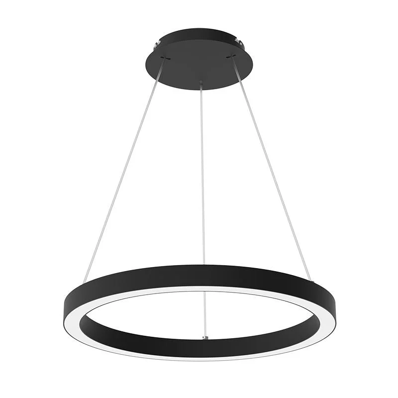Twinkling String Lights for a Magical AtmosphereWestgate High-Output Round Linear Chandelier Up/Down Light with Separate Controls, 30W, 4000K, Led Commercial Lighting - Black