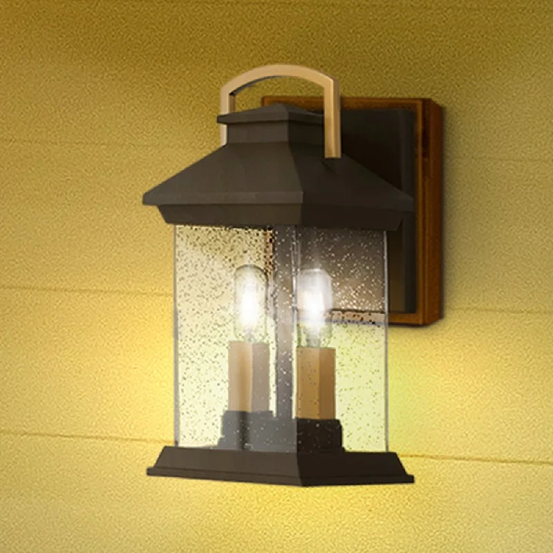 Energy - Efficient Industrial Lighting for Cost - SavingsUQL1900 New Traditional Outdoor Wall Sconce, 13''H x 6.5''W x 7.5''D, Earth Black Finish, Chatswood Collection Energy - Efficient Industrial Lighting for Cost - SavingsUQL1900 New Traditional Outdoor Wall Sconce, 13''H x 6.5''W x 7.5''D, Earth Black Finish, Chatswood Collection