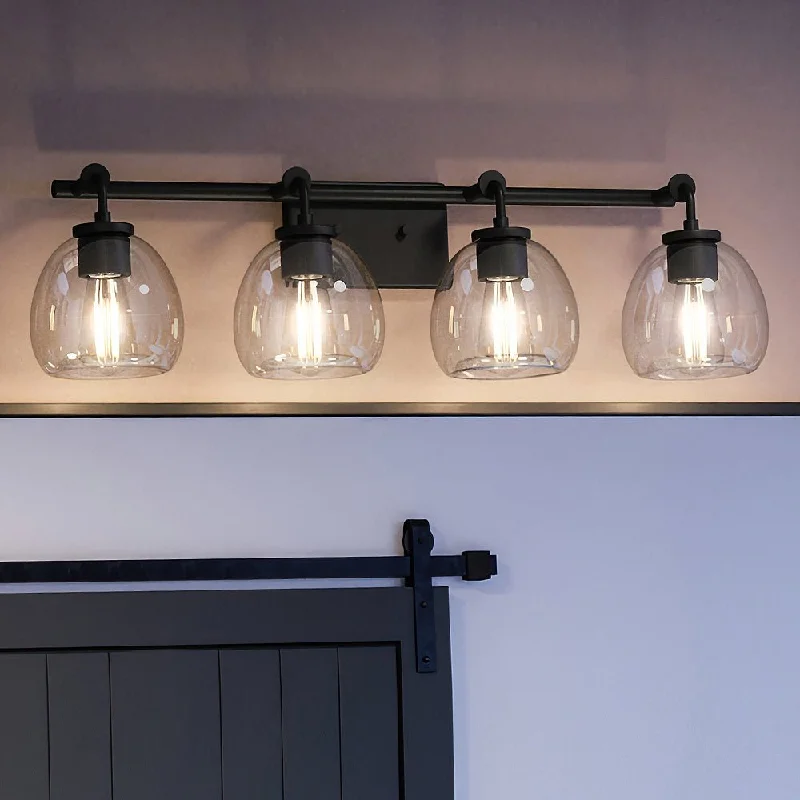Industrial Emergency Lighting for Safety in FactoriesUHP4187 Industrial Bath Light 8.875''H x 31.875''W, Charcoal Finish, Lithgow Collection Industrial Emergency Lighting for Safety in FactoriesUHP4187 Industrial Bath Light 8.875''H x 31.875''W, Charcoal Finish, Lithgow Collection