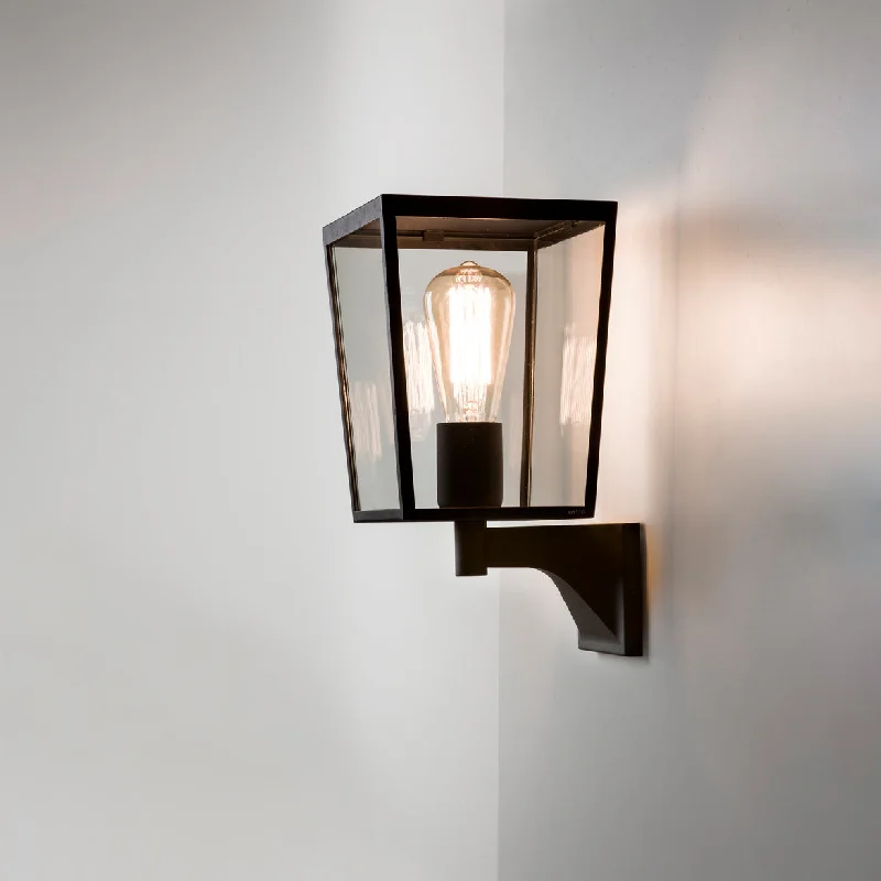 industrial style wall lamps with exposed bulbs for urban loftsFarringdon Outdoor Wall Light IP44