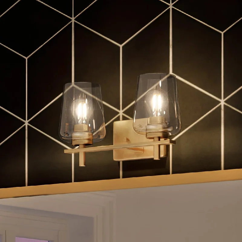 Industrial Lighting for Printing Press FacilitiesUHP4205 New Traditional Bath Light 8.5''H x 14.625''W, Olde Brass Finish, Swan-Hill Collection Industrial Lighting for Printing Press FacilitiesUHP4205 New Traditional Bath Light 8.5''H x 14.625''W, Olde Brass Finish, Swan-Hill Collection