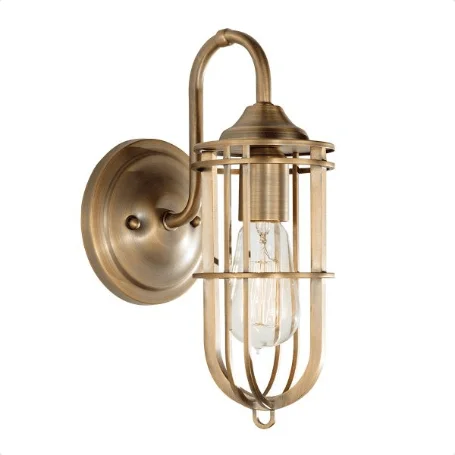 metal wall lamps with a matte black finish for a sleek and modern lookTurnpike Lane Single Wall Light In Dark Antique Brass - ID 6309 metal wall lamps with a matte black finish for a sleek and modern lookTurnpike Lane Single Wall Light In Dark Antique Brass - ID 6309