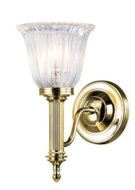 leather wall lamps with a distressed texture for a rugged and stylish lookCatford Bathroom Single Wall Light Polished Brass - ID 3204 leather wall lamps with a distressed texture for a rugged and stylish lookCatford Bathroom Single Wall Light Polished Brass - ID 3204
