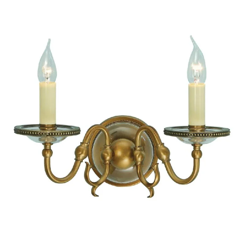 industrial style wall lamps with exposed bulbs for urban loftsHampton Double Wall Light In Antique Brass - ID 8734 - discontinued industrial style wall lamps with exposed bulbs for urban loftsHampton Double Wall Light In Antique Brass - ID 8734 - discontinued