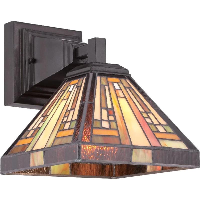 asian - inspired wall lamps with bamboo or paper shades for a zen - like Augustus Tiffany 1 Light Wall Light - ID 9215 asian - inspired wall lamps with bamboo or paper shades for a zen - like Augustus Tiffany 1 Light Wall Light - ID 9215