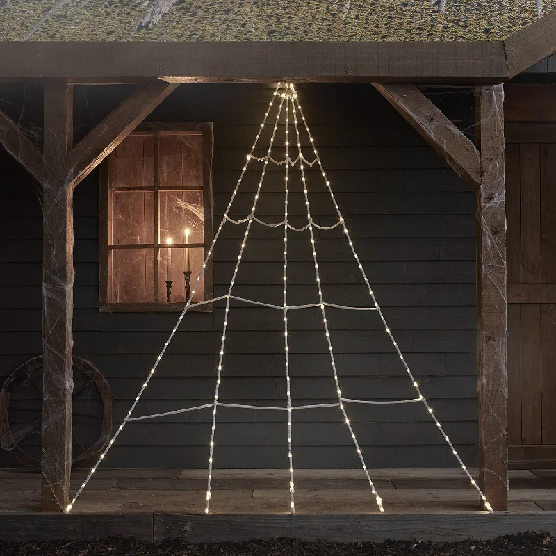 Fairy String Lights for Bedroom DecorLight Up Spider Web Halloween Decoration