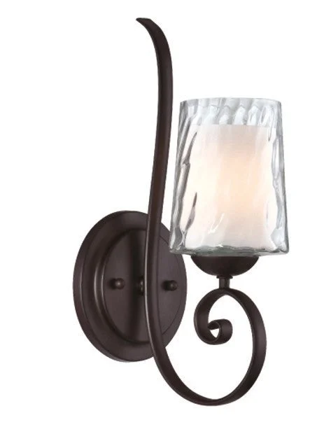 asian - inspired wall lamps with bamboo or paper shades for a zen - like Broadway Etched Wall Light - ID 6140