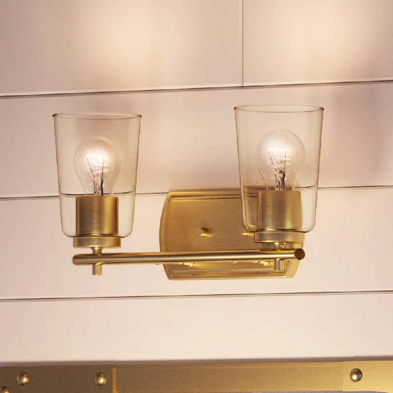 Industrial Lighting for Printing Press FacilitiesUHP4146 Traditional Bath Light 7.625''H x 13.875''W, Satin Gold Finish, Esperance Collection Industrial Lighting for Printing Press FacilitiesUHP4146 Traditional Bath Light 7.625''H x 13.875''W, Satin Gold Finish, Esperance Collection