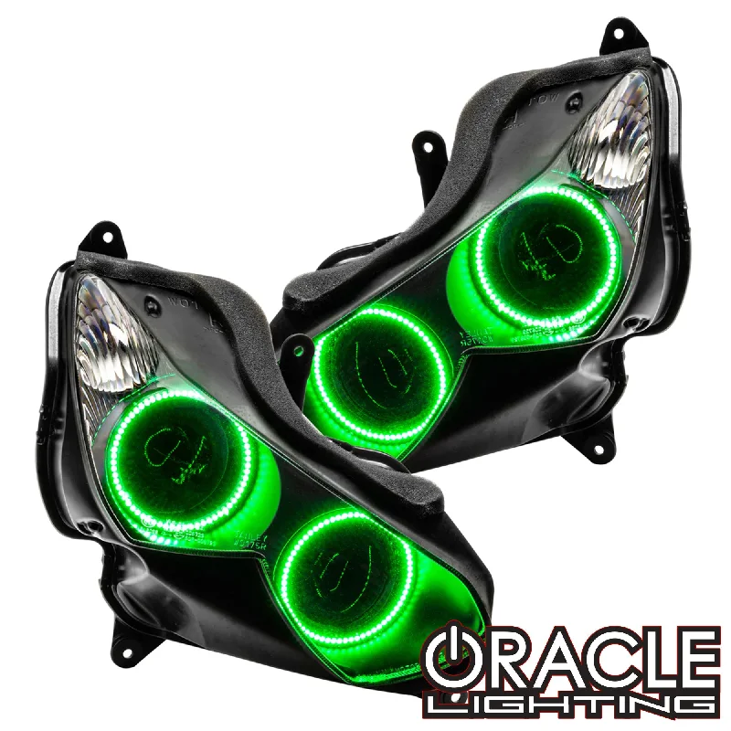 ORACLE Lighting 2007-2015 Kawasaki ZX-14R LED Headlight Halo Kit