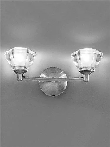 modern minimalist wall lamps for contemporary living roomsArnos Satin Nickel Double Wall Light - ID 4903 DISCONTINUED modern minimalist wall lamps for contemporary living roomsArnos Satin Nickel Double Wall Light - ID 4903 DISCONTINUED