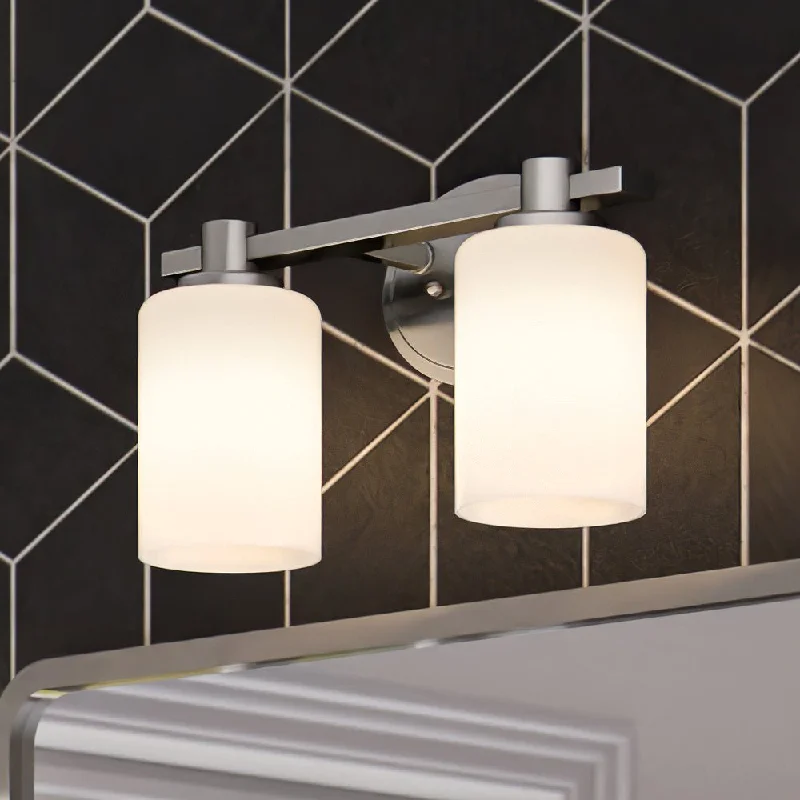 Corrosion - Resistant Industrial Lighting for Coastal FactoriesULB2101 New Traditional Bath Light, 8''H x 13''W, Brushed Nickel Finish, Predava Collection Corrosion - Resistant Industrial Lighting for Coastal FactoriesULB2101 New Traditional Bath Light, 8''H x 13''W, Brushed Nickel Finish, Predava Collection