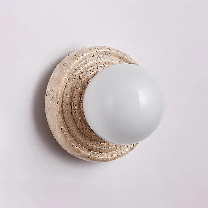 Beige & White