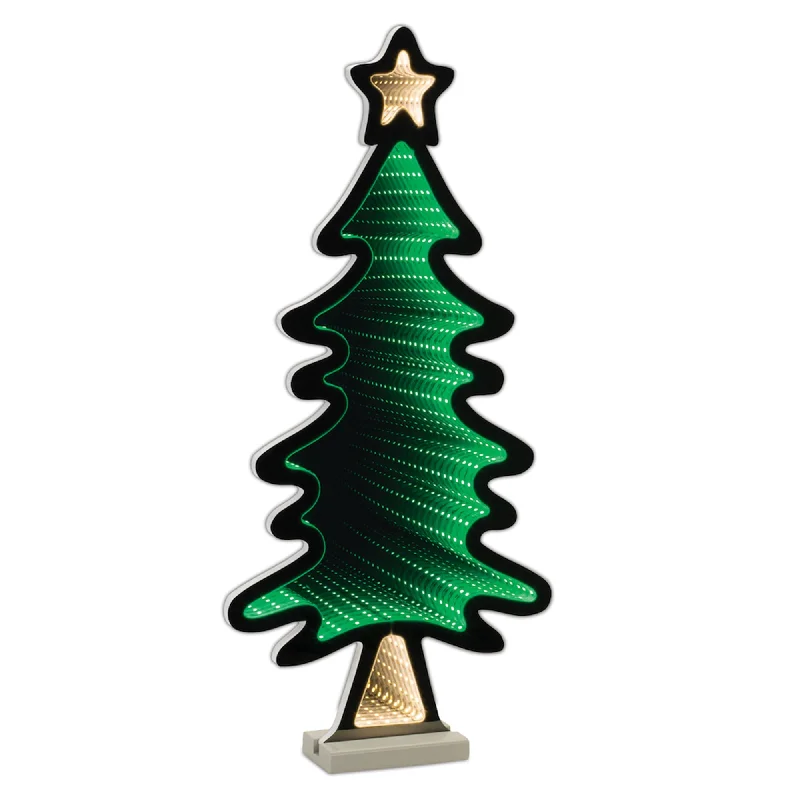 String Lights for Seasonal Decorations (Spring, Fall, etc.)Infinity Light – Tree with Star – 25” String Lights for Seasonal Decorations (Spring, Fall, etc.)Infinity Light – Tree with Star – 25”