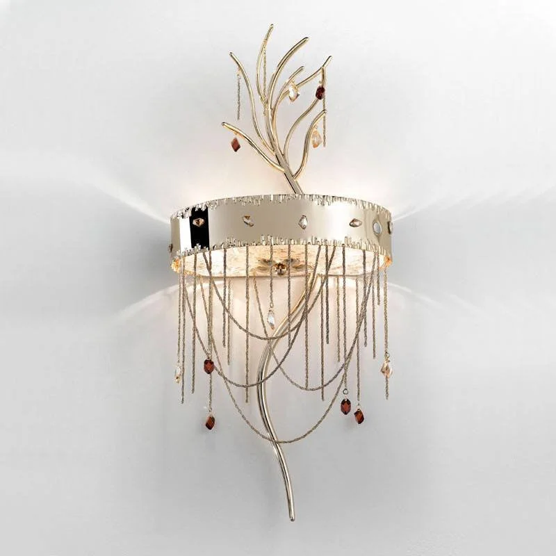 wood wall lamps with natural grain for a warm and organic feelHerit 4 Light Murano Glass Wall Light - ID 8044 wood wall lamps with natural grain for a warm and organic feelHerit 4 Light Murano Glass Wall Light - ID 8044